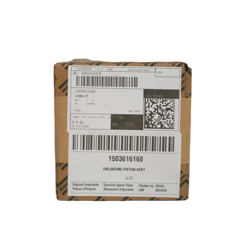 Atlas Copco 1503616160 Vyložení pístu Assy pro pístové kompresory