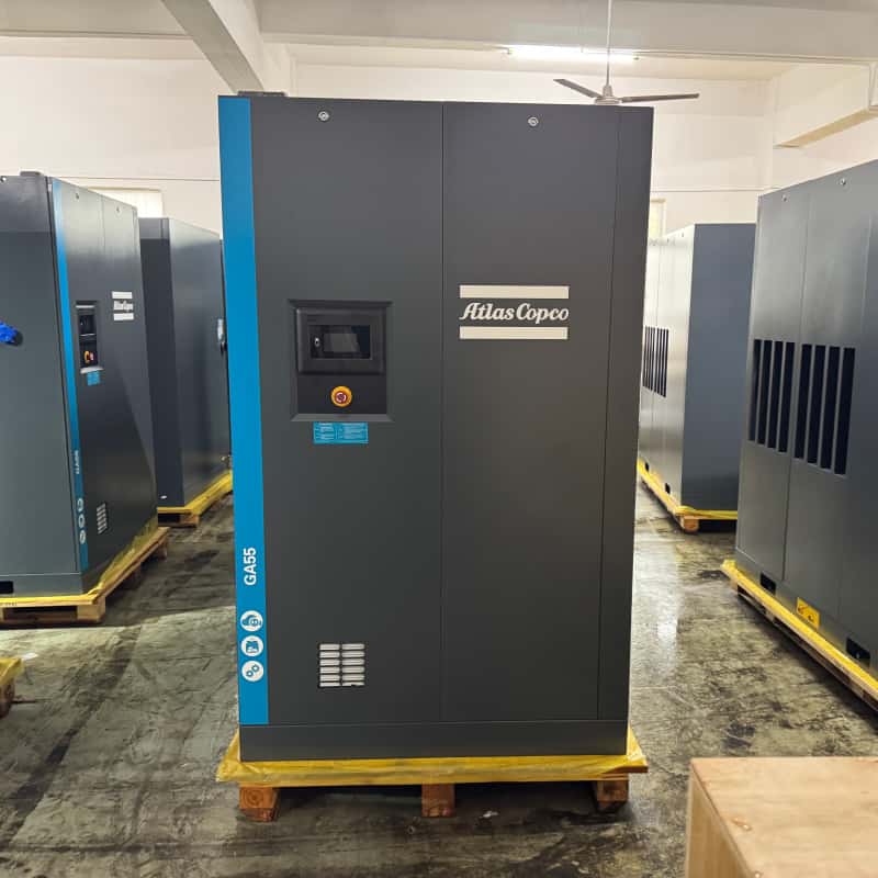 Šroubové vzduchové kompresory Atlas Copco GA26 o výkonu 26 kw