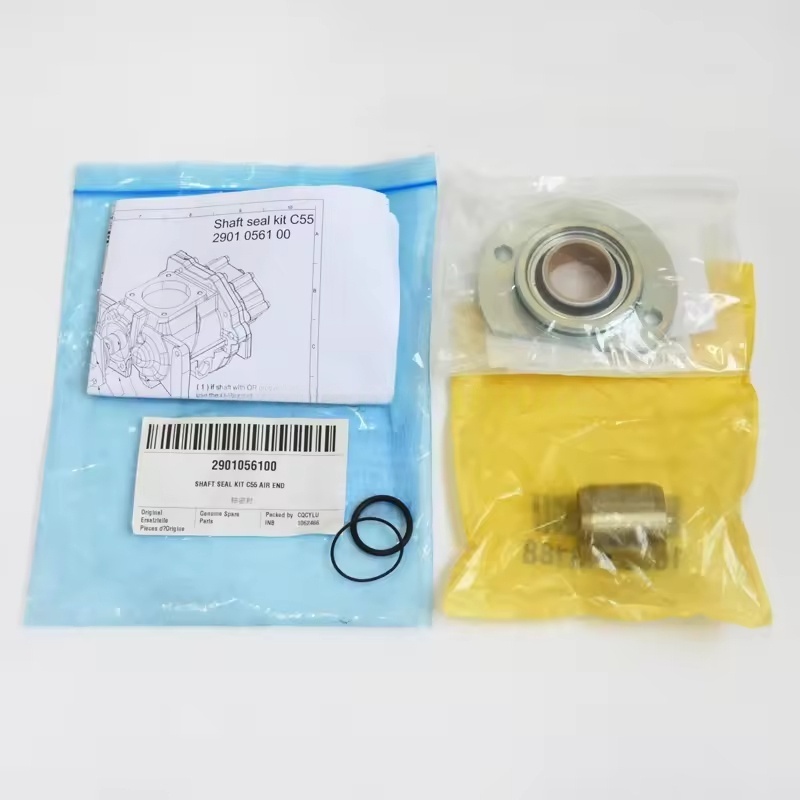 2901056100 Atlas Copco Air Compressor Shaft Sheeve Oil Seal Kit C55 Oil Shaft Original