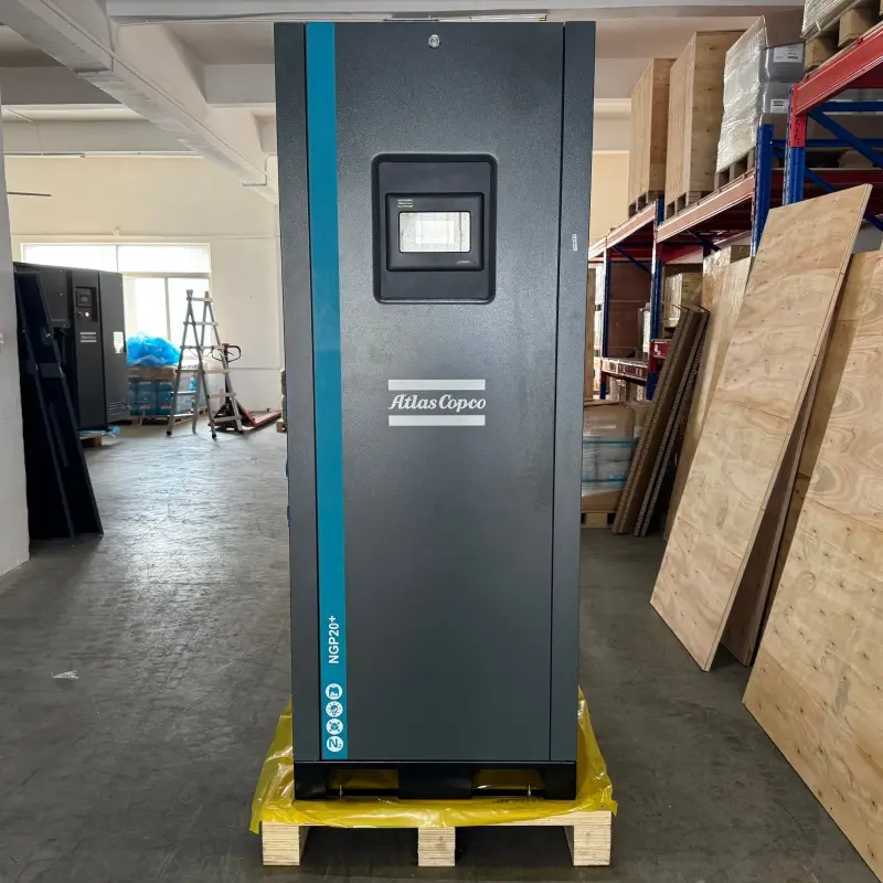Generátor dusíku Atlas Copco NGP20+ PSA na místě Originální průmyslová dodávka N2
