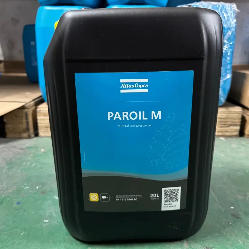 Atlas Copco Oil 1615594800 Paroil M Minerální mazivo pro přenosné kompresory originální