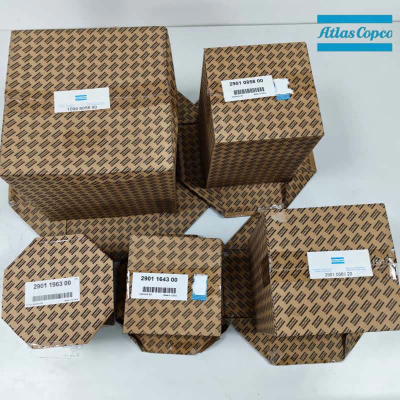 Sada náhradních dílů Atlas Copco odlučovače oleje 2901085800 2901164300 2901196300 1094805899 2901056622