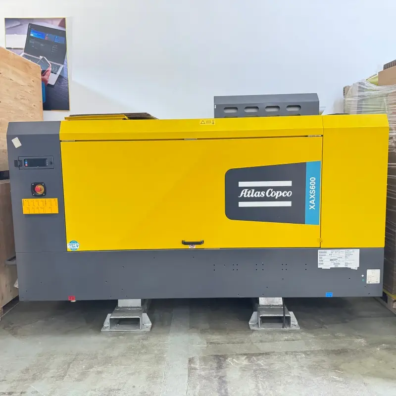 Atlas Copco XAXS600 přenosný naftový šroubový vzduchový kompresor Důlní vrtání originální